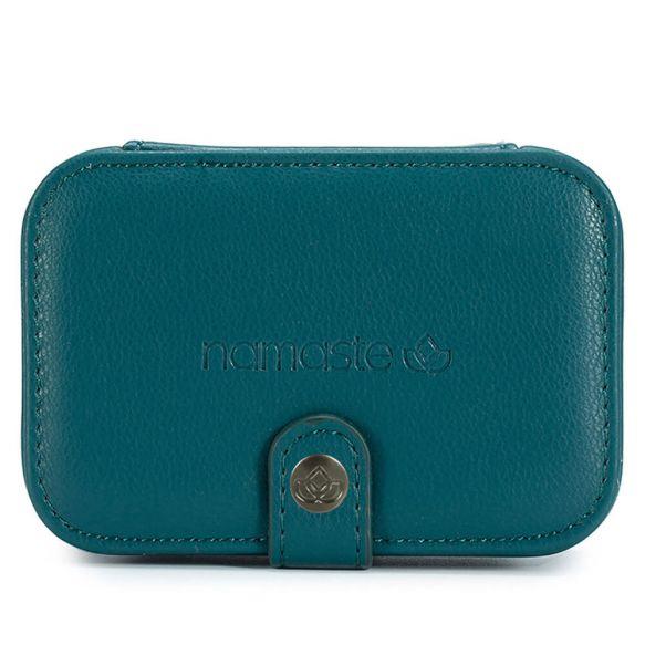namaste buddy case teal