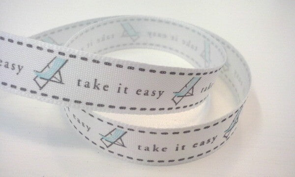 nastro take it easy blu