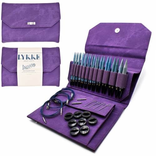 set ferri lykke indigo violet lunghe
