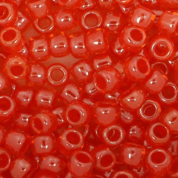 toho beads 0958 red orange