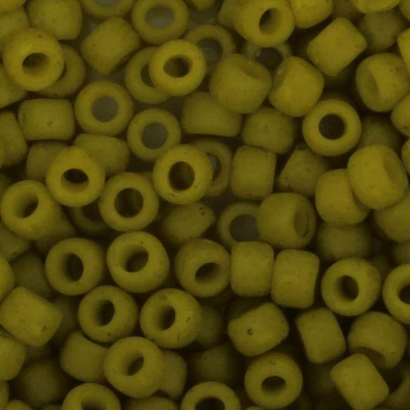 toho beads 2600 green yellow