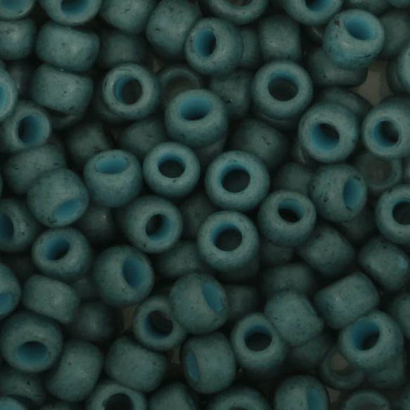 toho beads 2605 blue grey
