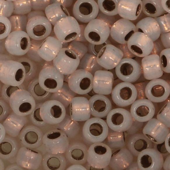 toho beads 741 pink brown