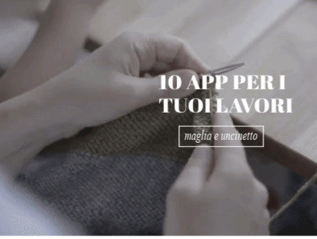 10 app per aiutarti nei lavori a maglia