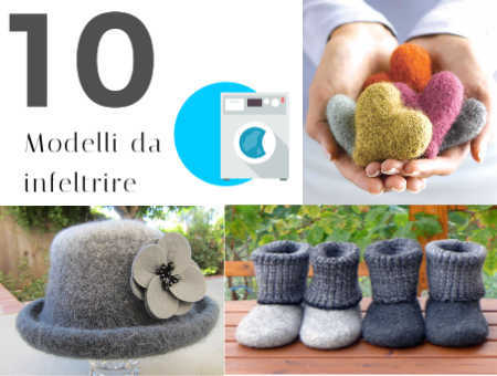 10 modelli a maglia da infeltrire
