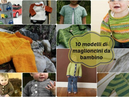 10 tutorialmaglioni da bambino ev