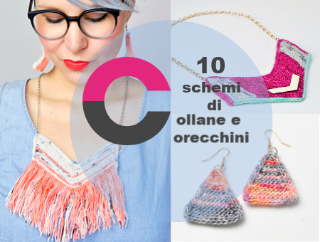 10 schemi di collane e orecchini ai ferri