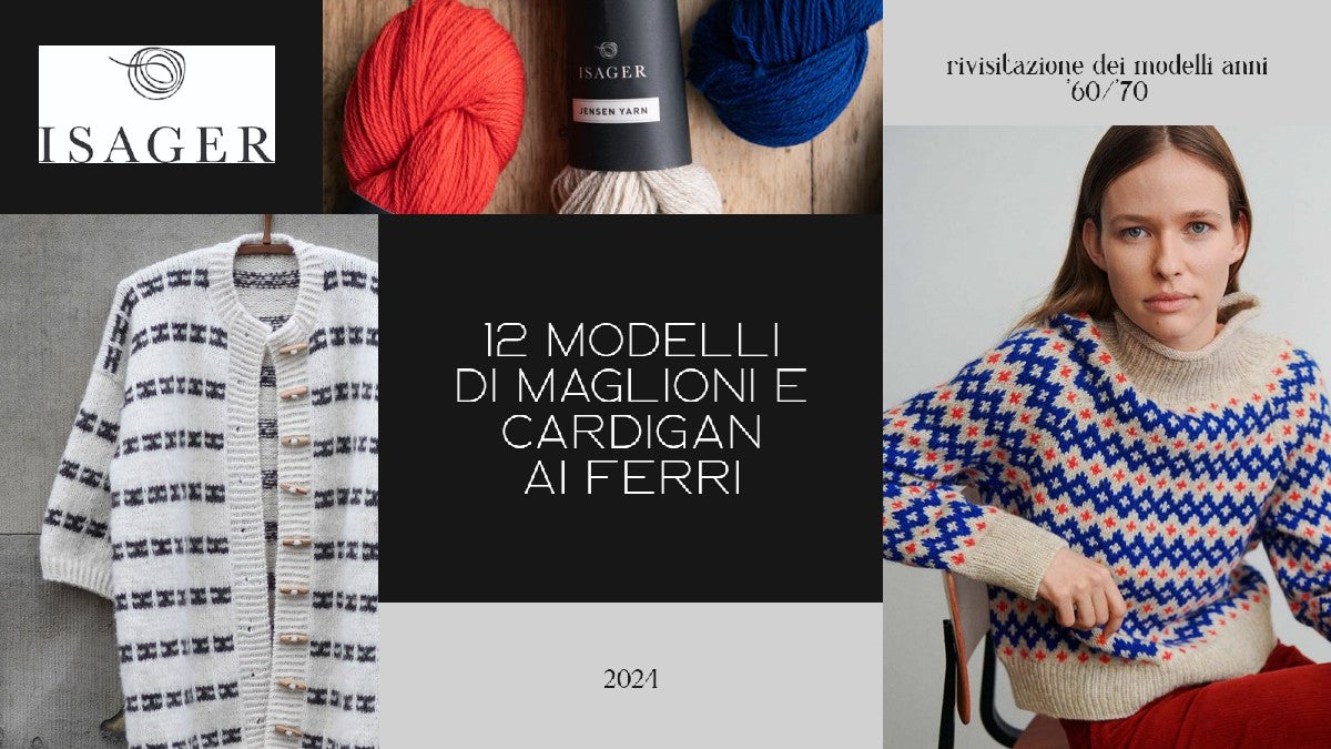 12 Modelli pullover e cardigan 2024