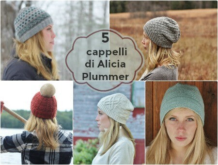 5 cappelli a maglia
