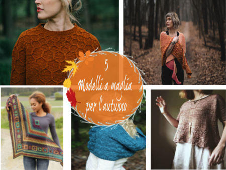 5 Modelli a maglia per l'Autunno