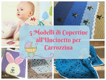 5 Modelli di Copertine All'uncinetto per Carrozzina