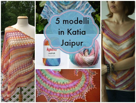 5 modelli estivi in cotone Katia Jaipur