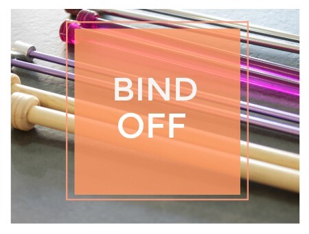 BIND OFF MAGLIA