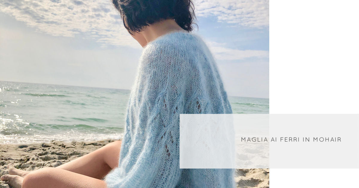 maglia in mohair