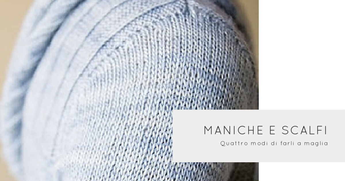 Maniche a maglia