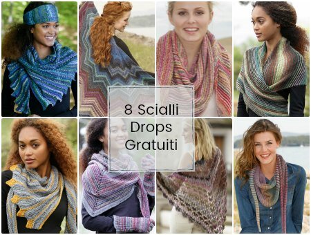 scialli a maglia drops gratuiti