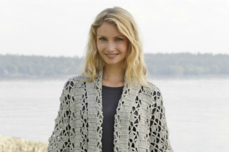 cardigan uncinetto