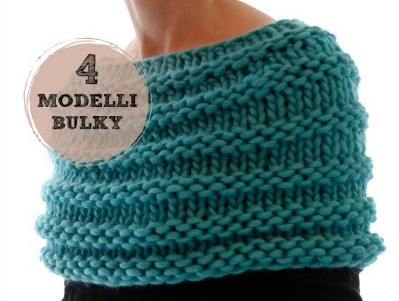 modelli moprispalle con filati Bulky