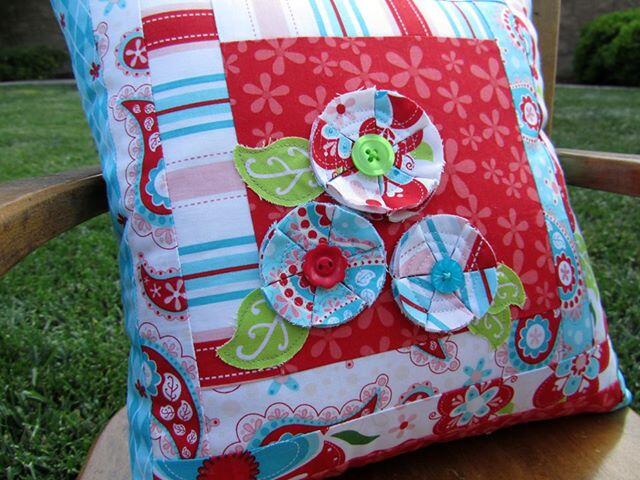Tutorial cuscino patchwork