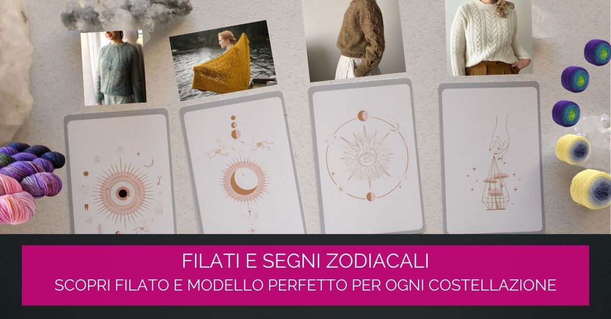 Filati modelli e segni zodiacali
