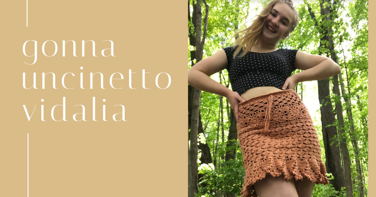 modello gonna uncinetto