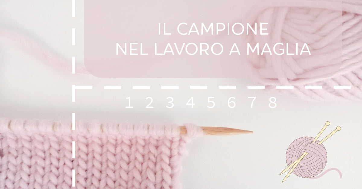 il campione nel lavoro a maglia