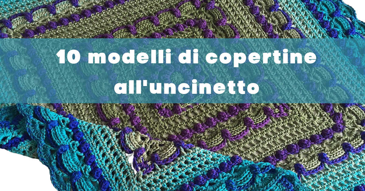 10 modelli di copertine all uncinetto