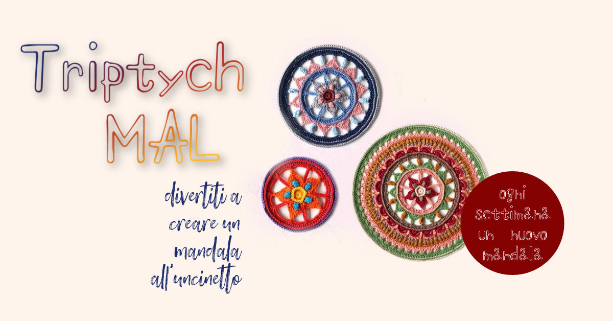mandala all'uncinetto