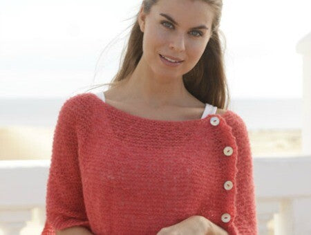 poncho a maglia