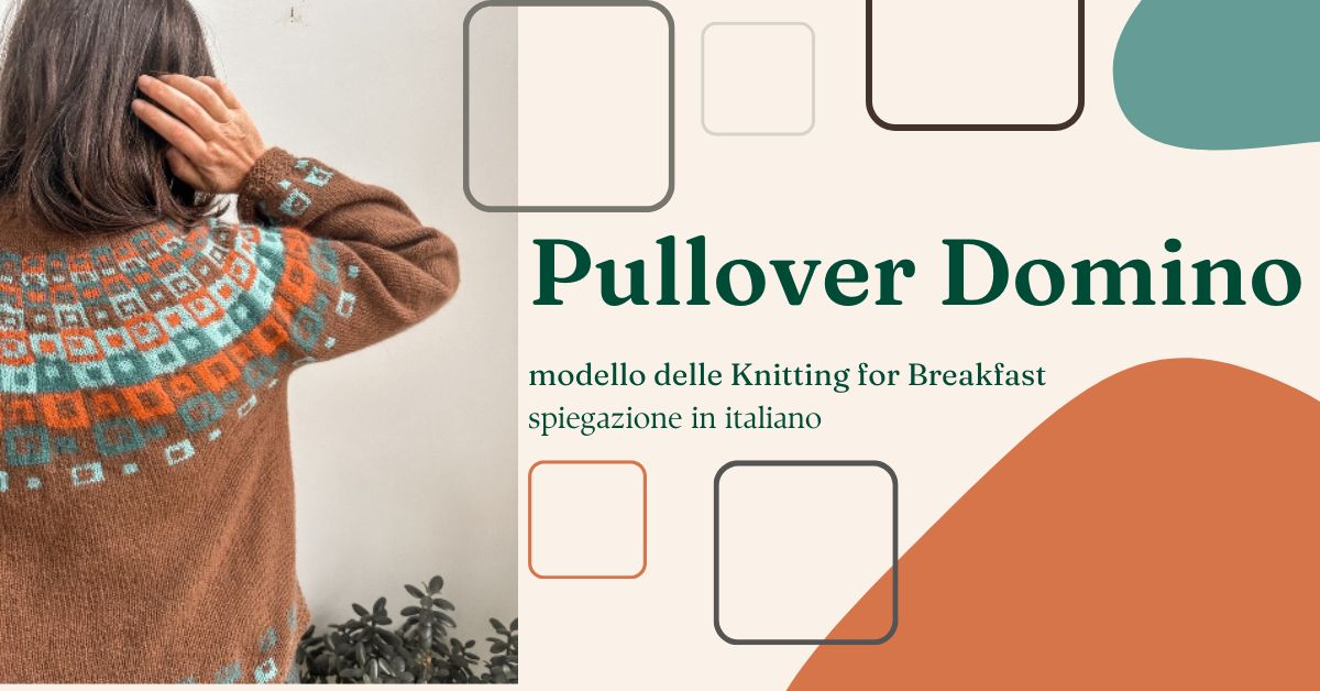 Pullover ai ferri in cashmere Domino
