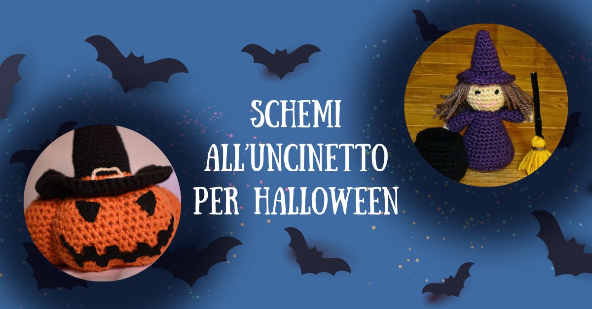 schemi all uncinetto per halloween