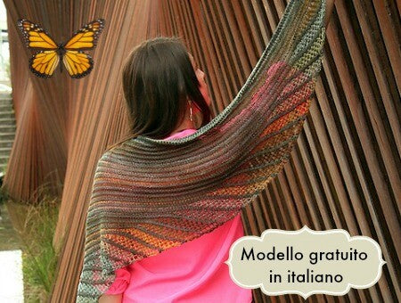 scialle a maglia
