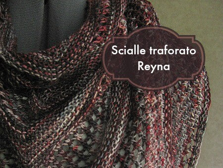 scialle a maglia