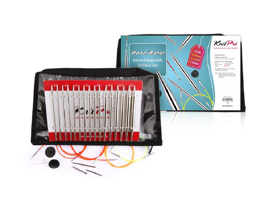 set ferri knitpro novametal deluxe