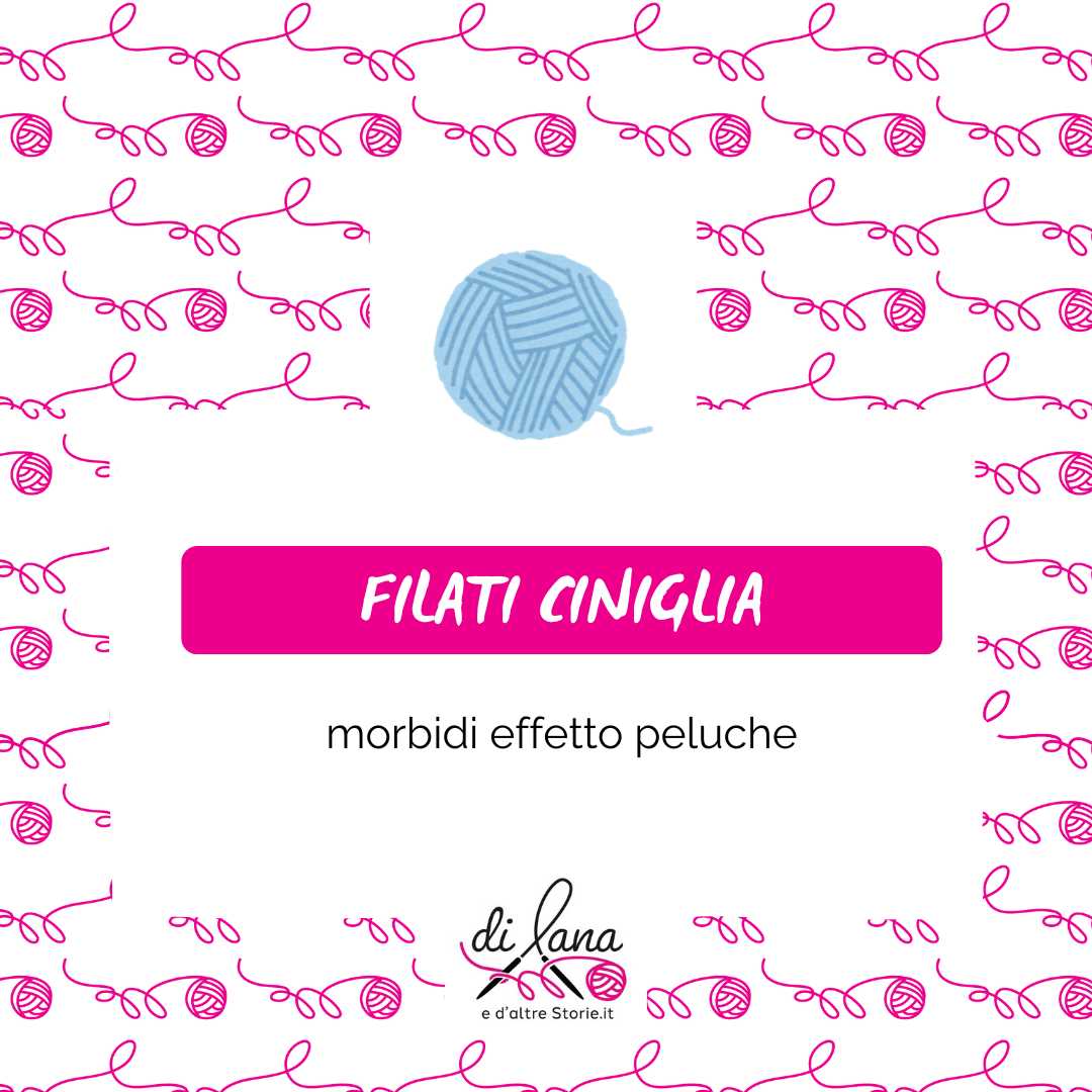filati in ciniglia