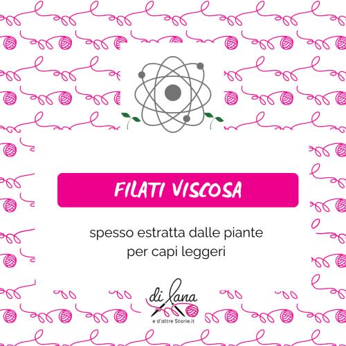 filati in viscosa