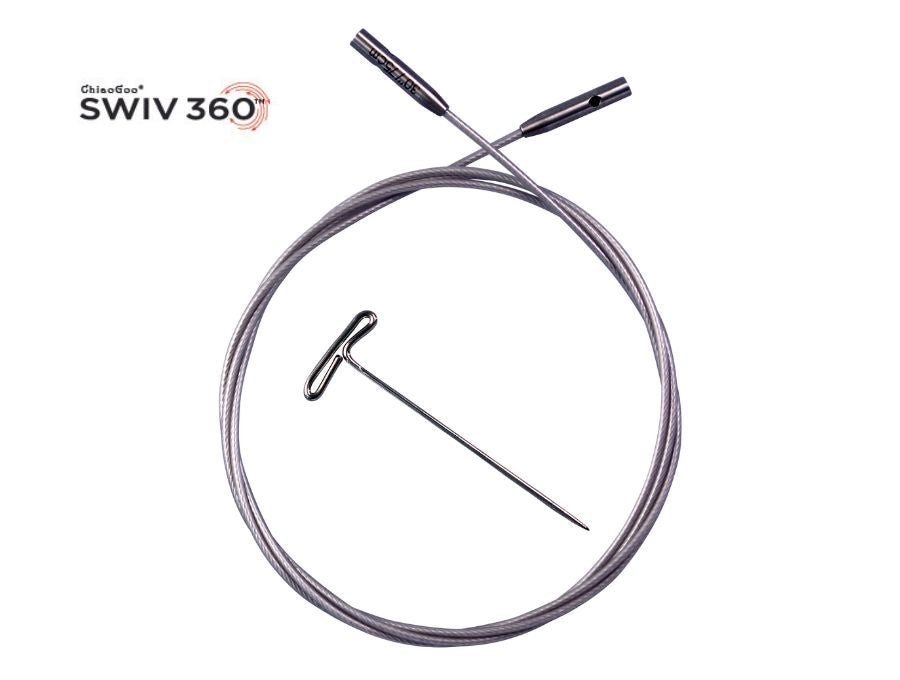 ChiaoGoo SWIV360 Silver Cables2