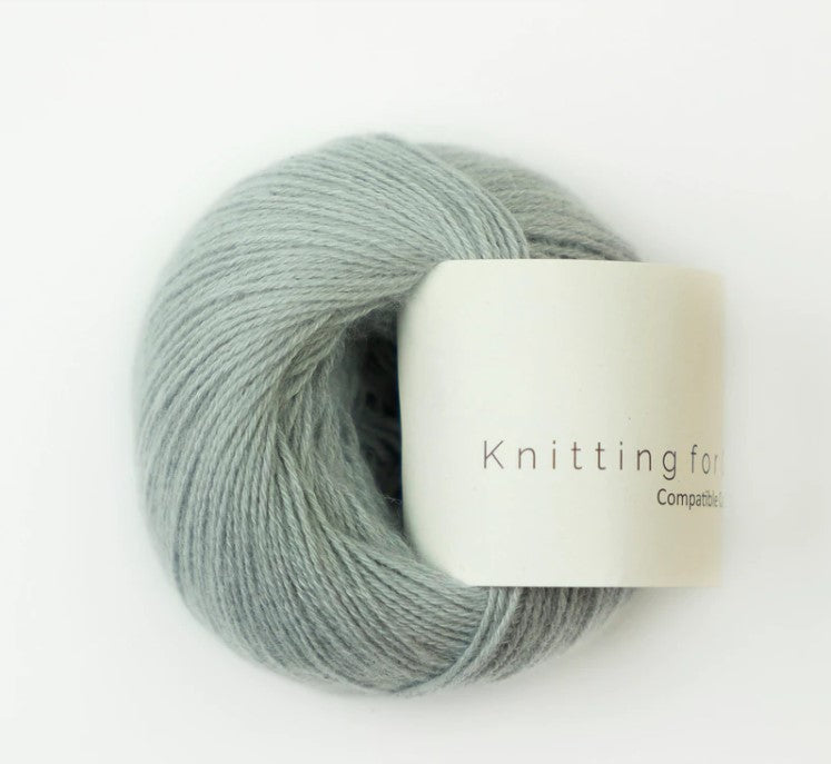 Compatible Cashmere Knitting for Olive - Soft blue