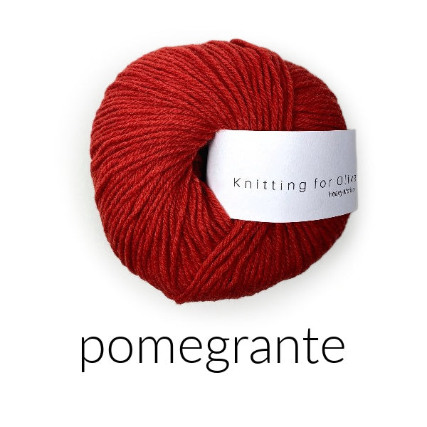 Knitting for Olive HEAVY Merino Pomegranate