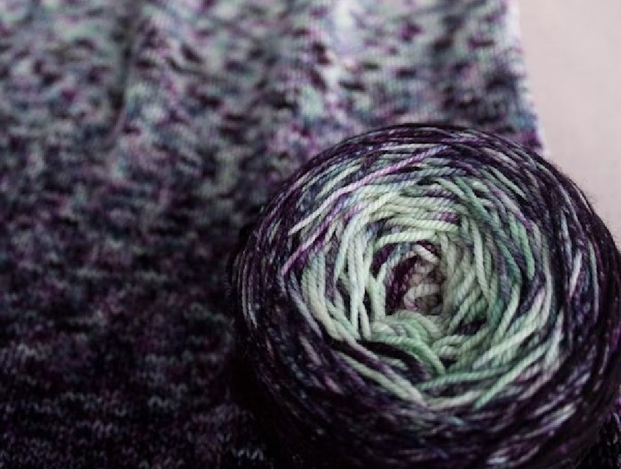 Malabrigo sock metamorphosis