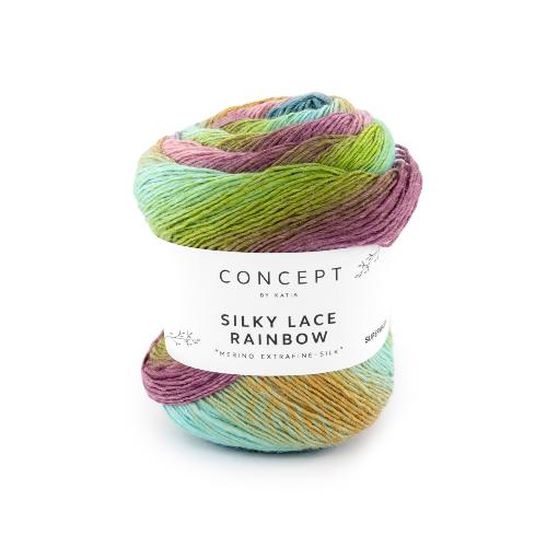 Silky lace rainbow
