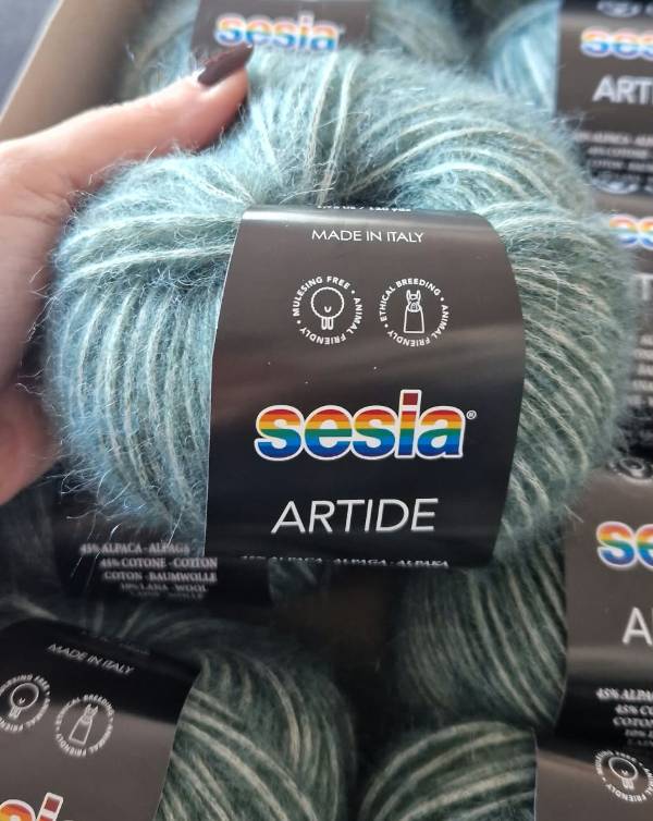 Filato Sesia Artide alpaca e cotone