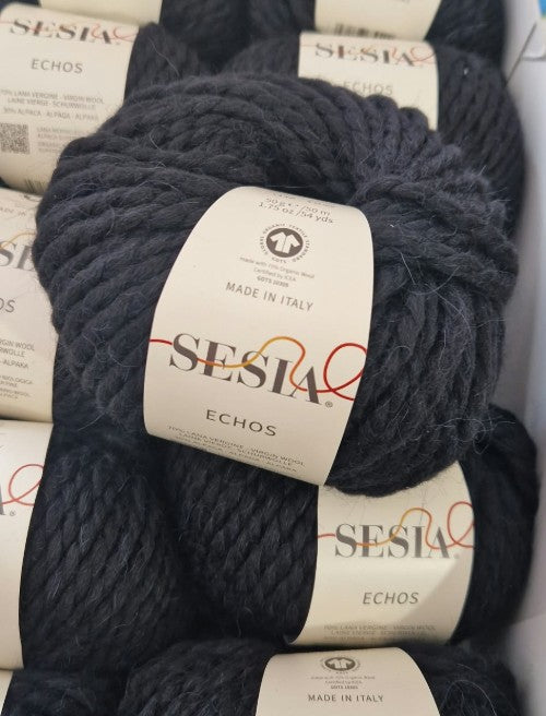 Sesia Echos – Filato in Lana Vergine Biologica e Alpaca
