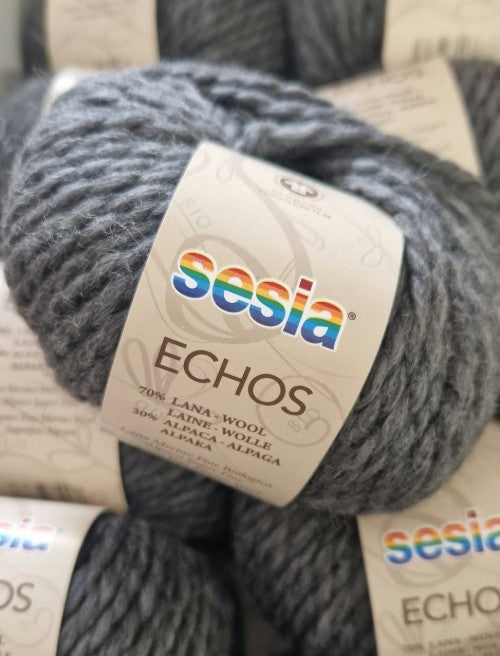 Sesia Echos – Filato in Lana Vergine Biologica e Alpaca