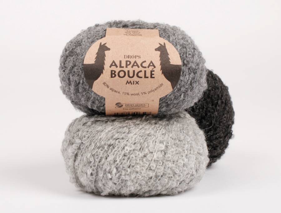 filato drops alpaca boucle