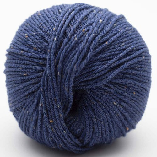 filato gossypium cotton tweed 23 jeans blue