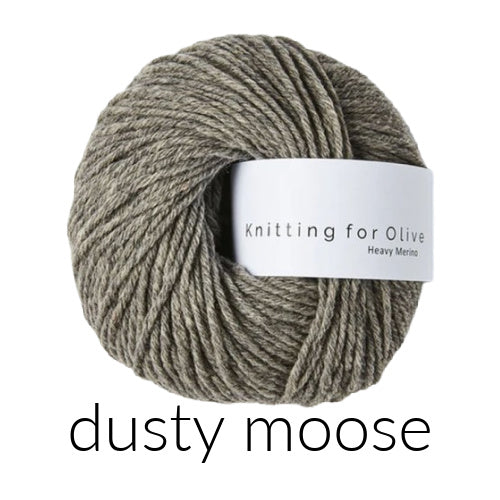 filato heavy merino dusty moose