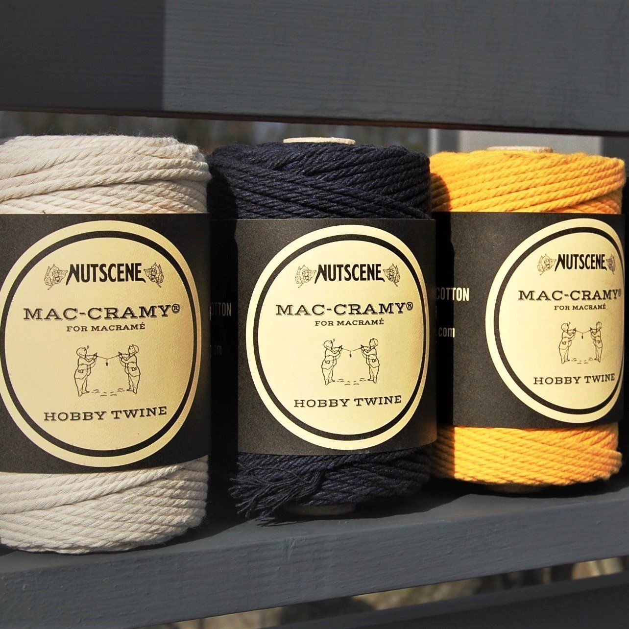 Filato cotone macrame