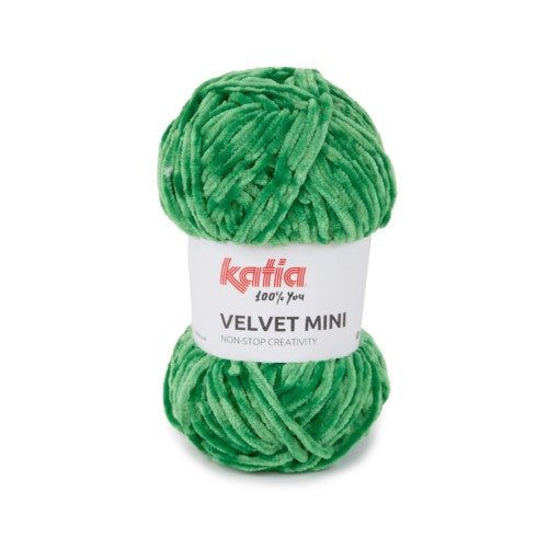 filato velvet mini 216 verde