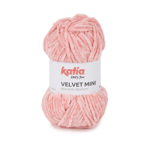 filato velvet mini 222 rosa chiaro